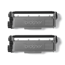 Toner Brother TN-2320TWIN - Pack de 2 cartouches de toner - Noir - TN2320TWIN