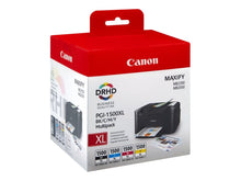 Multipack - Cartouches d'encres d'origine Canon PGI1500XL - Noir Cyan Magenta Jaune - 9182B004
