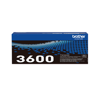 Toner Brother TN3600 cartouche d'origine - Noir - TN-3600