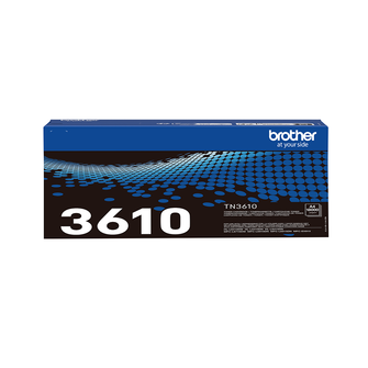 Toner Brother TN3610 cartouche d'origine - Noir - TN-3610