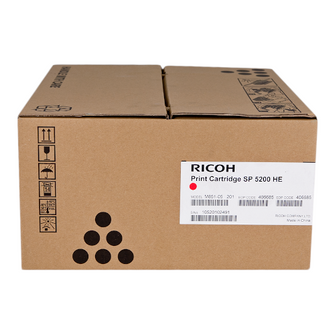 Toner Ricoh SP 5200 HE cartouche d'origine - Noir - 821229