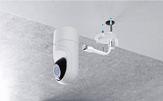 Ubiquiti - UVC-G5-Flex - Ubiquiti G5 Flex Dôme Caméra de sécurité IP Intérieure et extérieure 2688 x 1512 pixels Plafond/Mur/Bureau