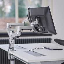 Bras porte-écrans Bakker Elkhuizen - Bras articulé ajustable Premium Office Dual Modular - BNEPOMDCBT