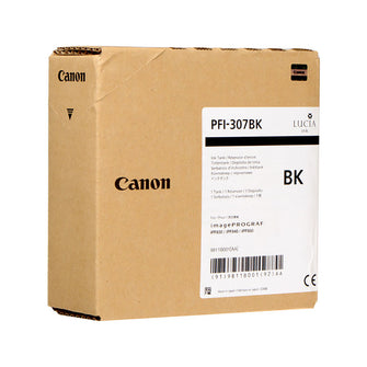 Cartouche d'encre d'origine Canon PFI-307 BK Noir - 9811B001