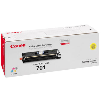 Cartouche de toner d'origine Canon 701 Jaune - 9284A003