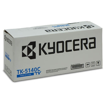 Cartouche de toner d'origine Kyocera TK-5140C Cyan - 1T02NRCNL0