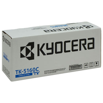 Cartouche de toner d'origine Kyocera TK-5160C Cyan - 1T02NTCNL0