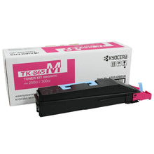 Cartouche de toner d'origine Kyocera TK-865M Magenta - 1T02JZBEU0