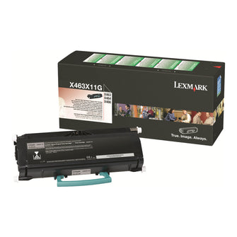 Cartouche de toner d'origine Lexmark Noir - X463X11G