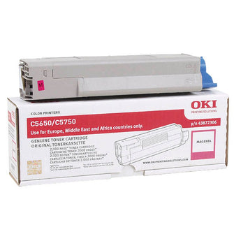 Cartouche de toner d'origine OKI Magenta - 43872306