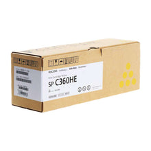 Cartouche de toner d'origine Ricoh SP C360HE Jaune - 408187