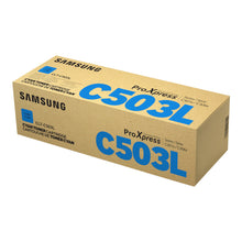 Cartouche de toner d'origine Samsung CLT-C503L Cyan - SU014A