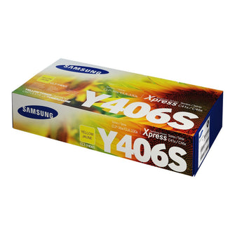 Cartouche de toner d'origine Samsung CLT-Y406S Jaune - SU462A