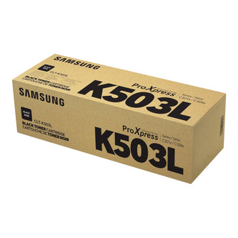 Cartouche de toner d'origine Samsung CLT-K503L Noir - SU147A
