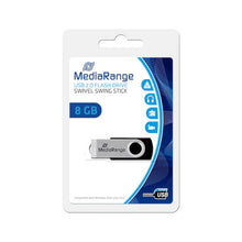 Clé USB 8Go MediaRange Flexi Flash Drive 15MB/S USB 2.0 - MR908