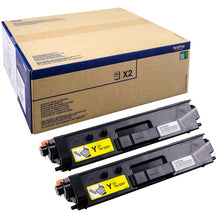 Pack de cartouches de toner d'origine Brother TN329YTWIN Jaune - TN-329Y TWIN