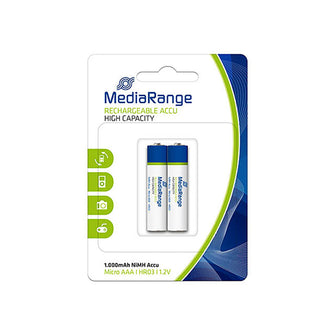 Piles AAA - 1.2V rechargeables MediaRange - MRBAT122