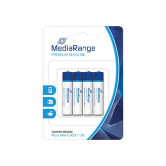 Piles AAA - 1.5V non-rechargeables MediaRange Alcaline - MRBAT101