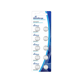 Piles boutons AG10 - LR54 Alcaline 1.5V MediaRange - MRBAT112