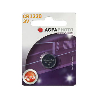 Pile bouton CR1220 Batterie Lithium 3V AgfaPhoto - 150803463