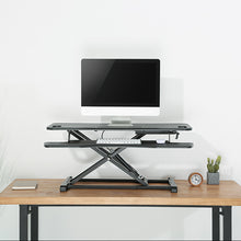 Poste de travail ergonomique NewStar - Station réglable Assis-Debout - NS-WS300BLACK