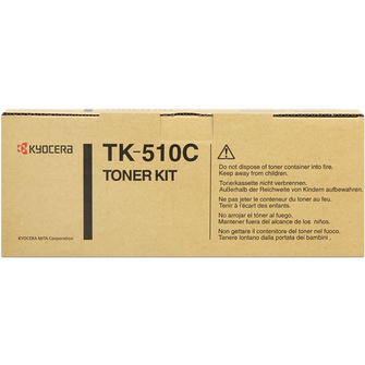 Toner Kyocera TK510C cartouche d'origine - Cyan - TK-510C