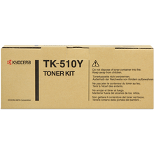 Toner Kyocera TK510Y cartouche d'origine - Jaune - TK-510Y