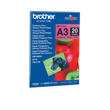 Brother - BP71GA3 | Papier photo brillant A3 - 20 feuilles