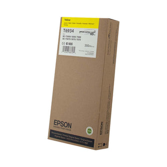 Encre Epson T6934 cartouche d'origine - Jaune (350ml) - C13T693400