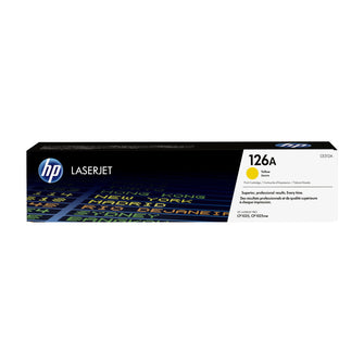 Toner HP 126A cartouche d'origine - Jaune - CE312A