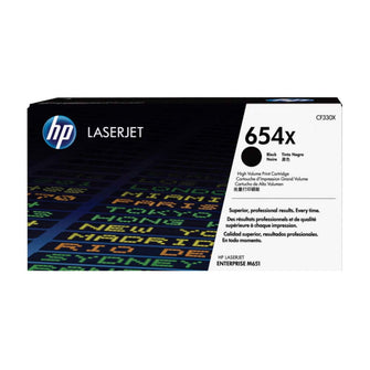 Toner HP 654X cartouche d'origine - Noir - CF330X