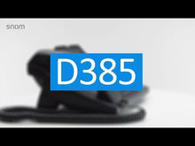 SNOM - D385 | Téléphone de bureau VoIP/SIP